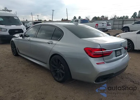 2017 BMW 740I from USA, damaged, VIN WBA7E2C38HG740560